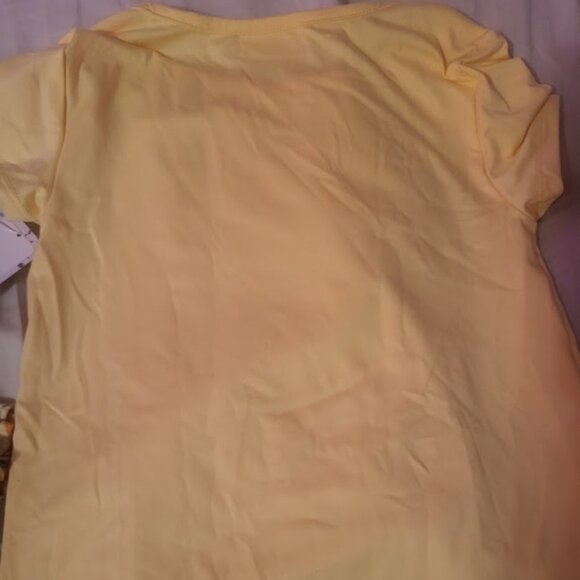 Girls Btween Yellow Heart Outfit with Clip Size S - Picture 3 of 7